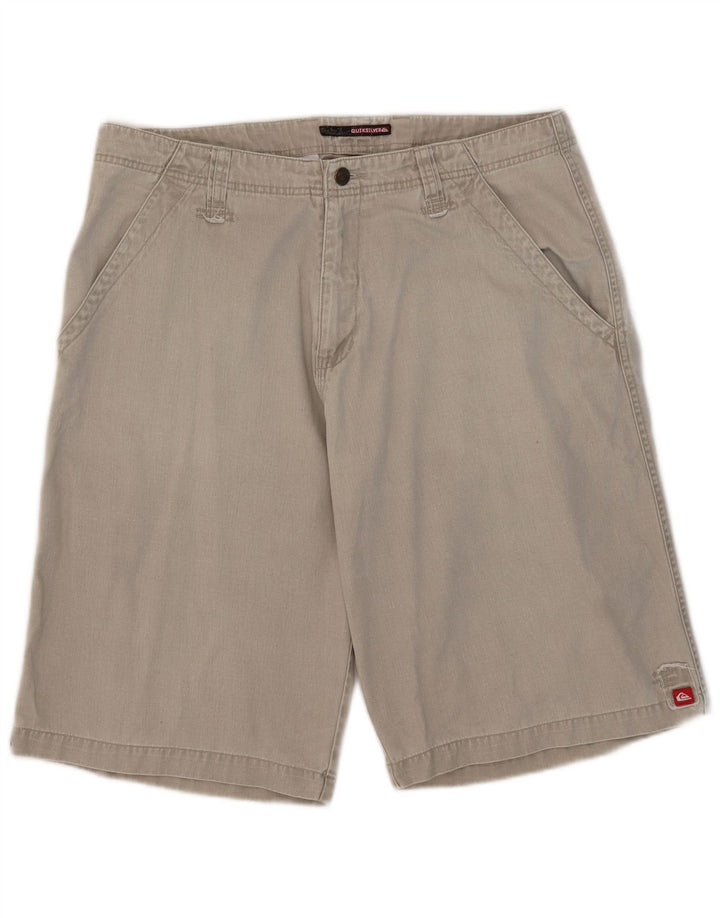 Quiksilver Herre Grafiske Chino Shorts W35 Large Beige