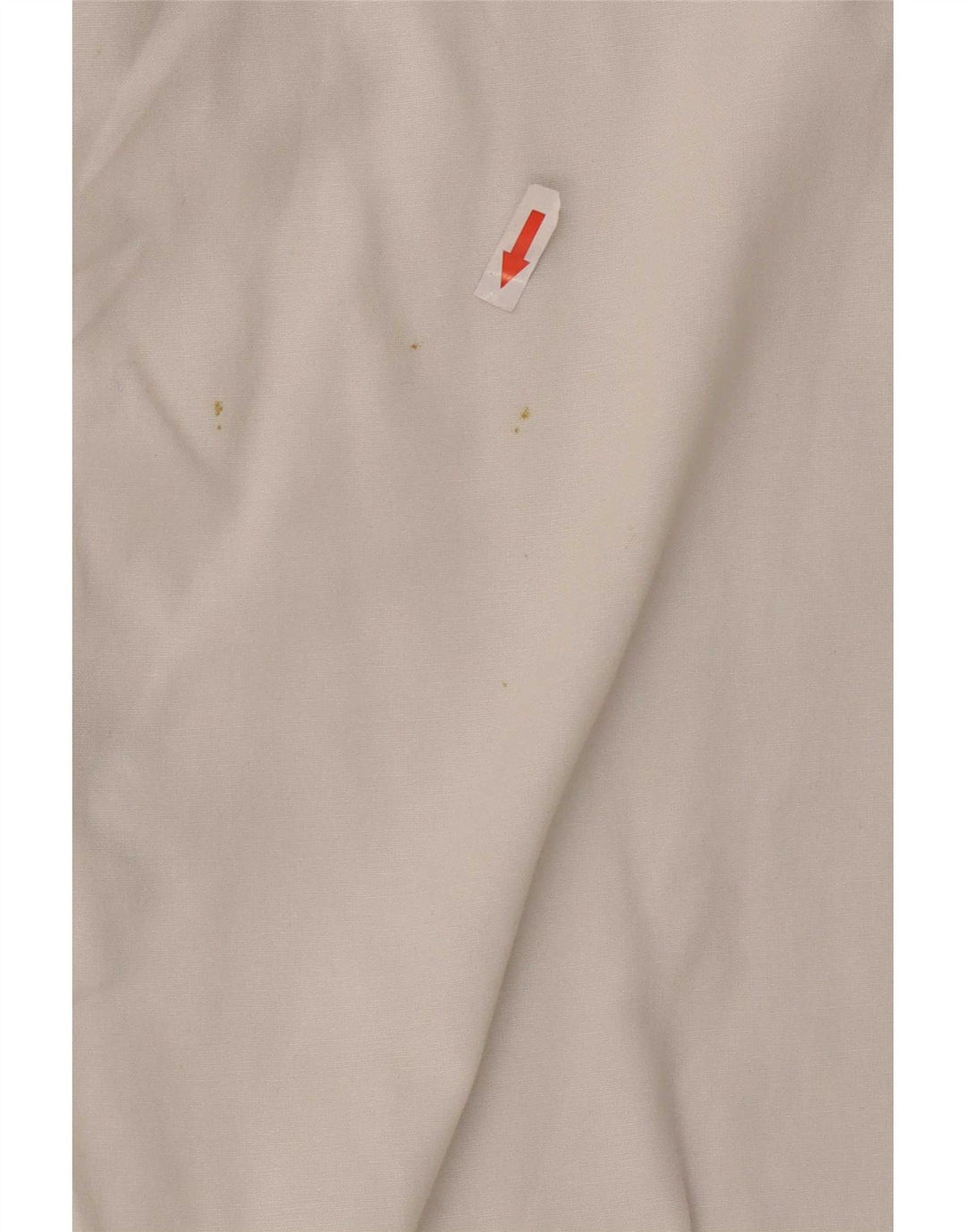 Zara Dame Oversized Skjorte UK 10 Small White Bomuld