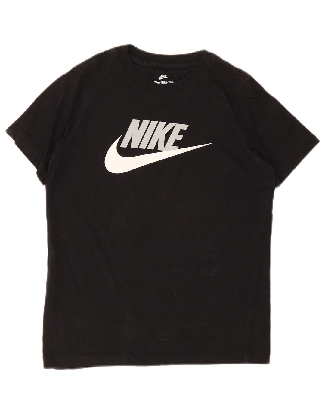 Nike drenge grafisk t-shirt top 10-11 år medium sort bomuld
