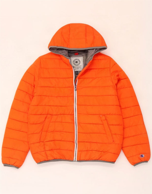 Champion drenge hættejakke 13-14 år XL Orange Polyester
