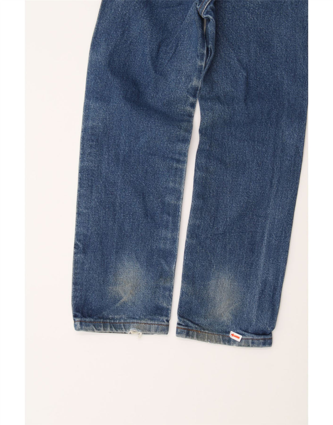 WRANGLER Boys Straight Jeans 6-7 Years W20 L22 Blue Cotton Vintage Wrangler and Second-Hand Wrangler from Messina Hembry 