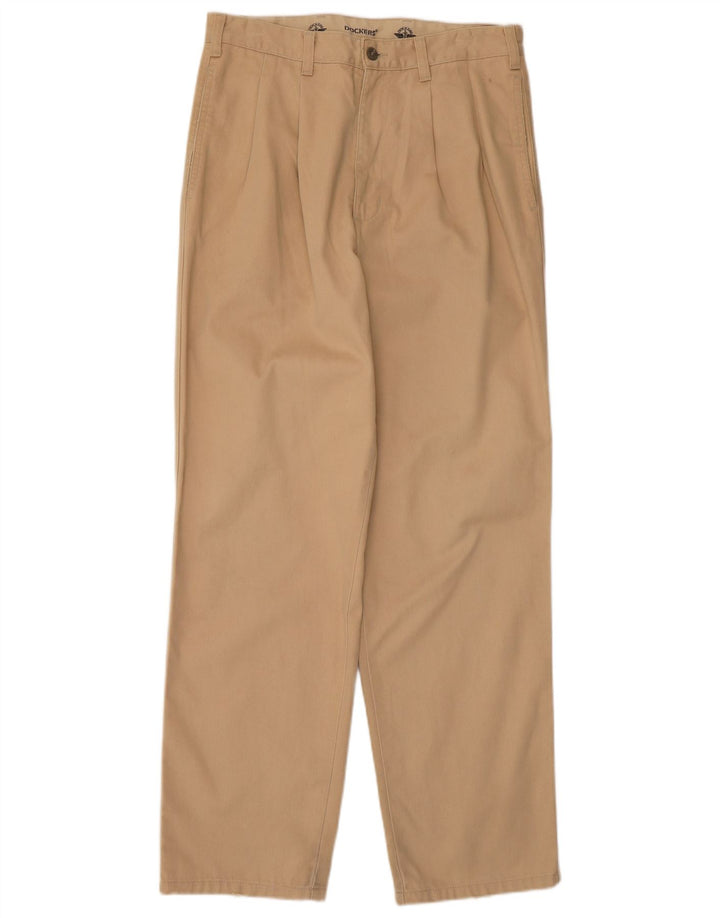 Dockers Herre Pegged Chino Bukser W30 L30 Beige Bomuld