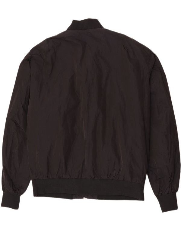 Diesel Herre Bomber Jacket UK 44 2XL Sort Polyester