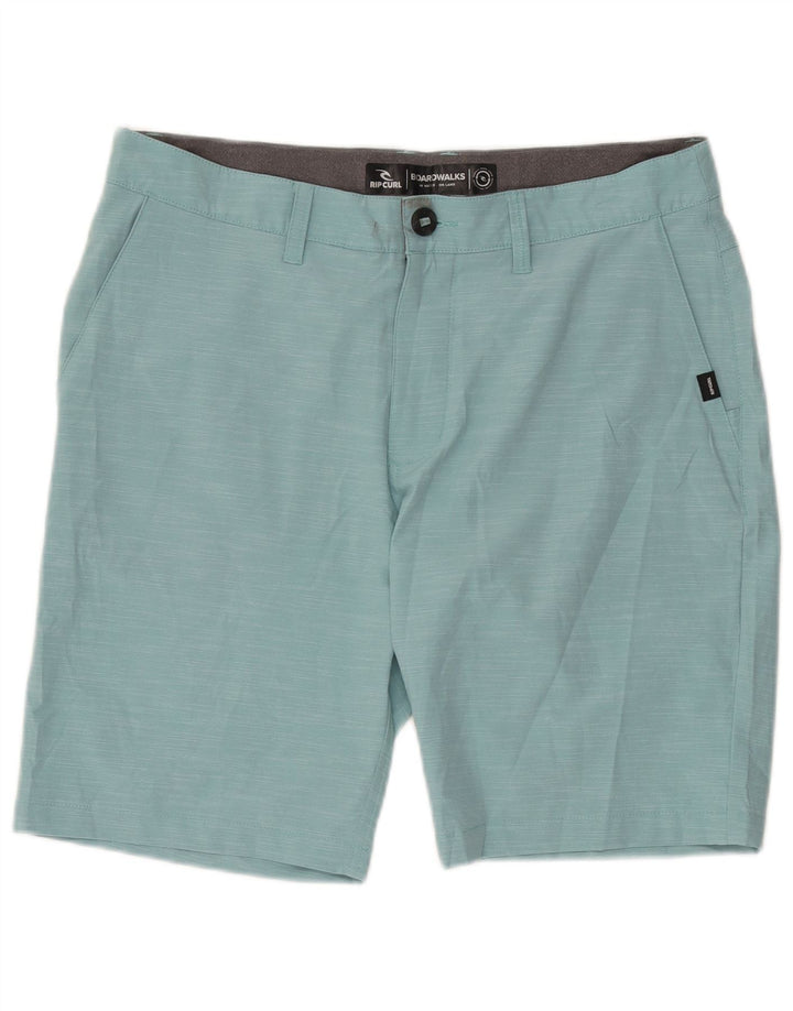 Rip Curl Herre Chino Shorts W34 Large Blue Flecked Polyester