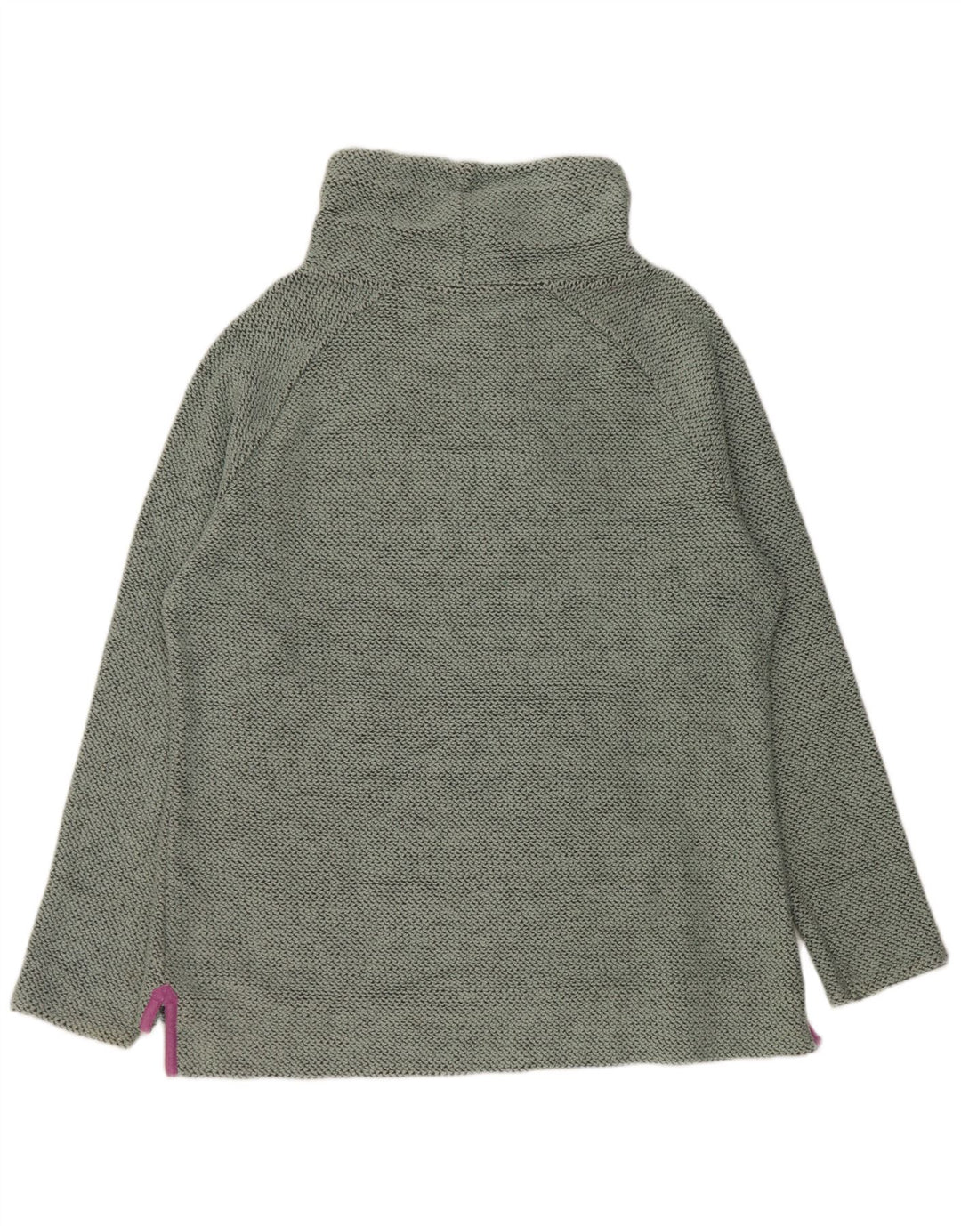 Weird Fish Dame Sweatshirt Jumper UK 16 Stor grøn bomuld