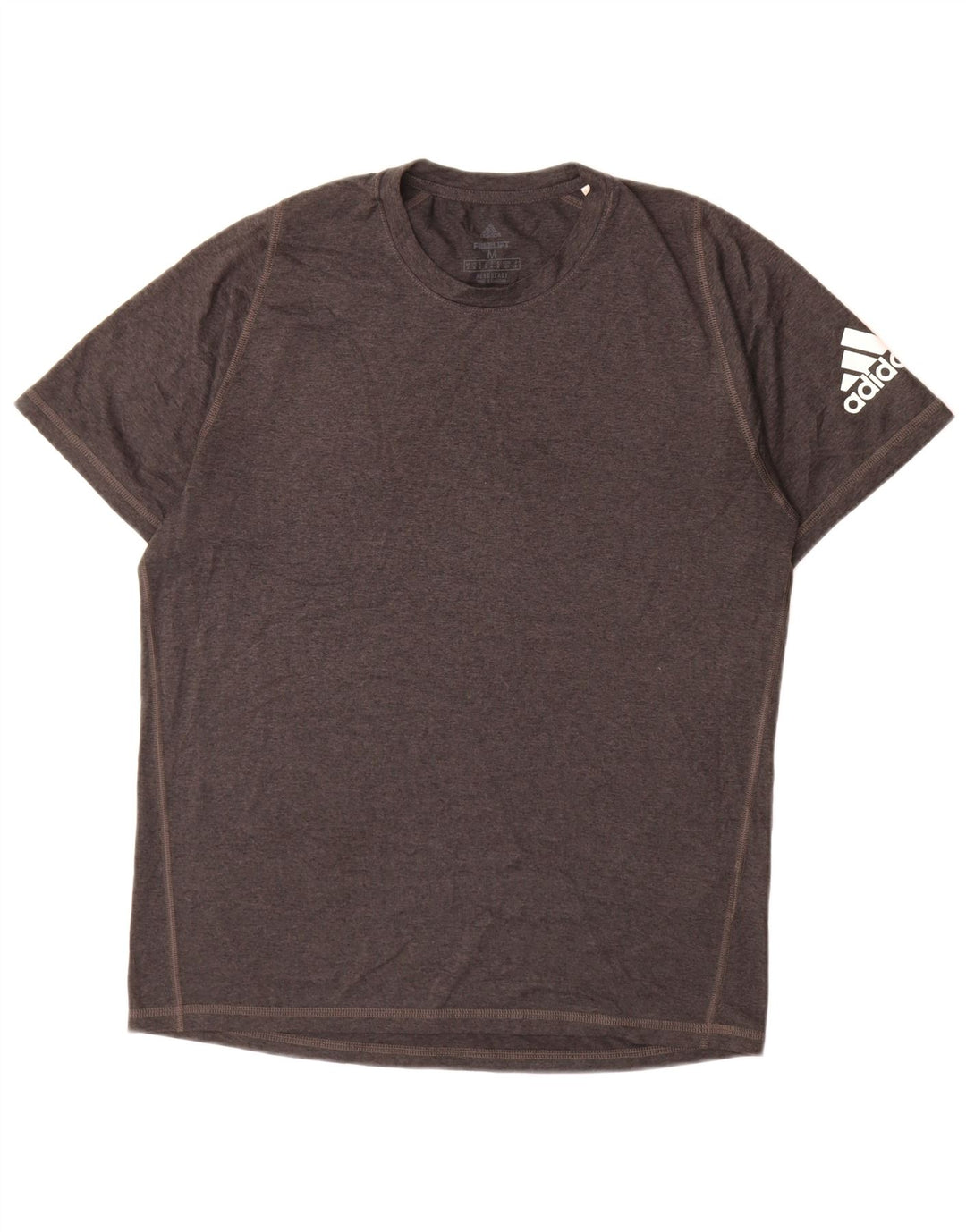 Adidas Herre Aeroready T-Shirt Top Medium Grey Polyester