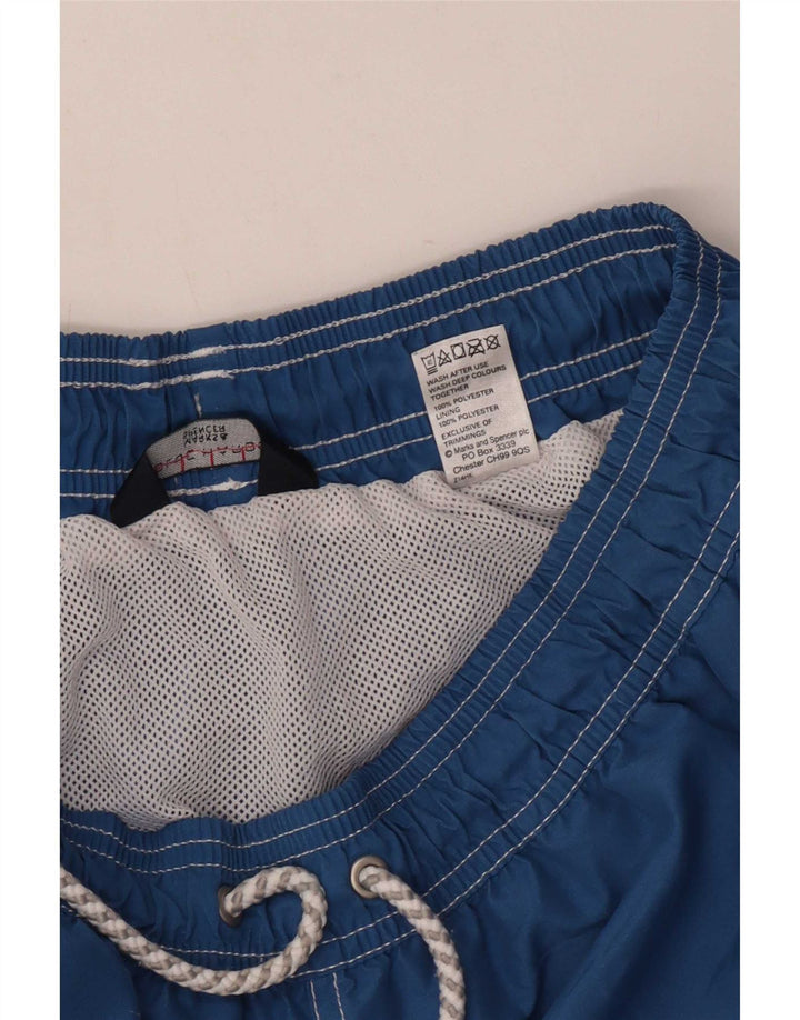 Marks & Spencer Badeshorts til mænd mellemblå polyester