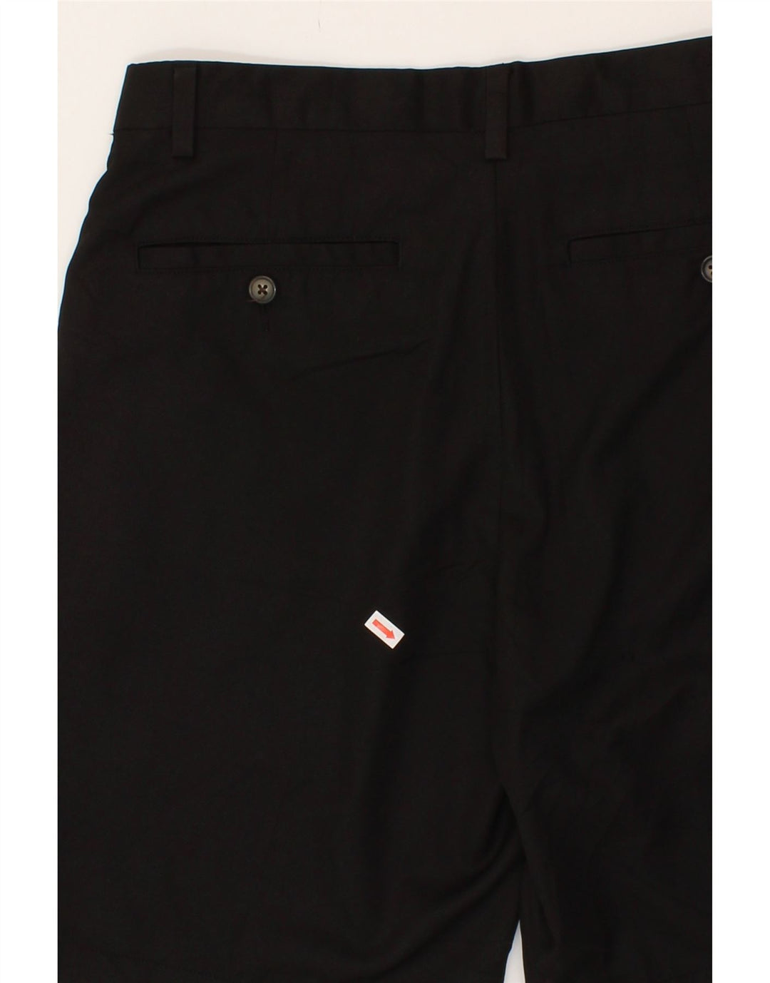 EDDIE BAUER Mens Chino Shorts W30 Medium Black Polyester Vintage Eddie Bauer and Second-Hand Eddie Bauer from Messina Hembry 