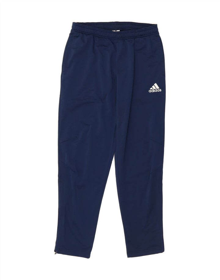 ADIDAS Mens Tracksuit Trousers Medium  Navy Blue Polyester Vintage Adidas and Second-Hand Adidas from Messina Hembry 