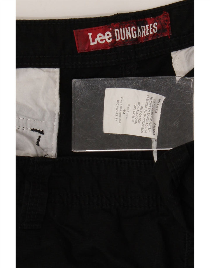 Lee Herre Cargo Shorts W40 XL Sort Bomuld