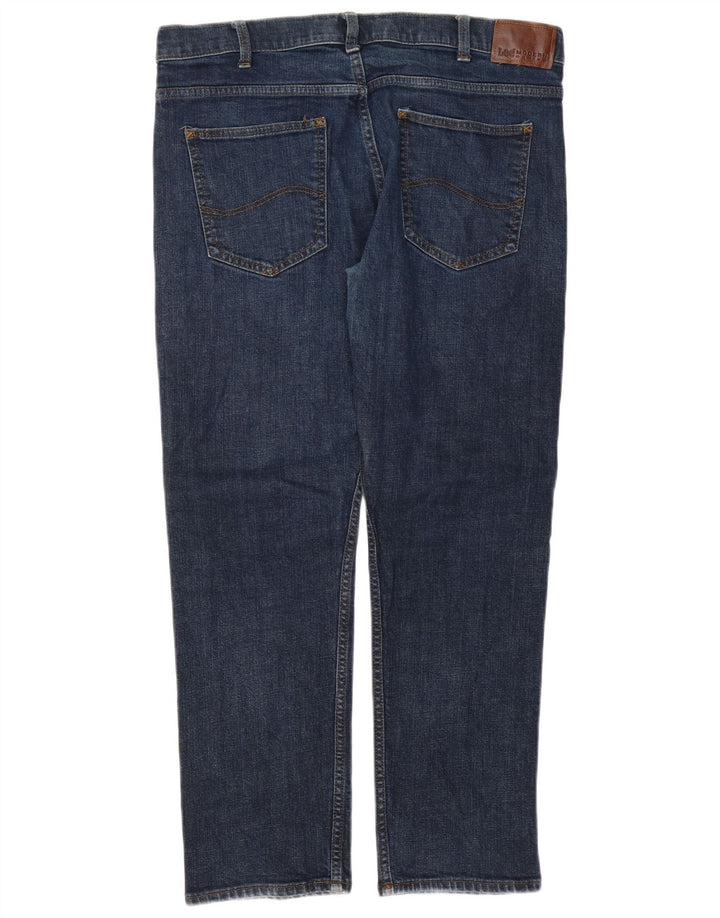 Lee Herre Tapered Slim Jeans W36 L28 Blå