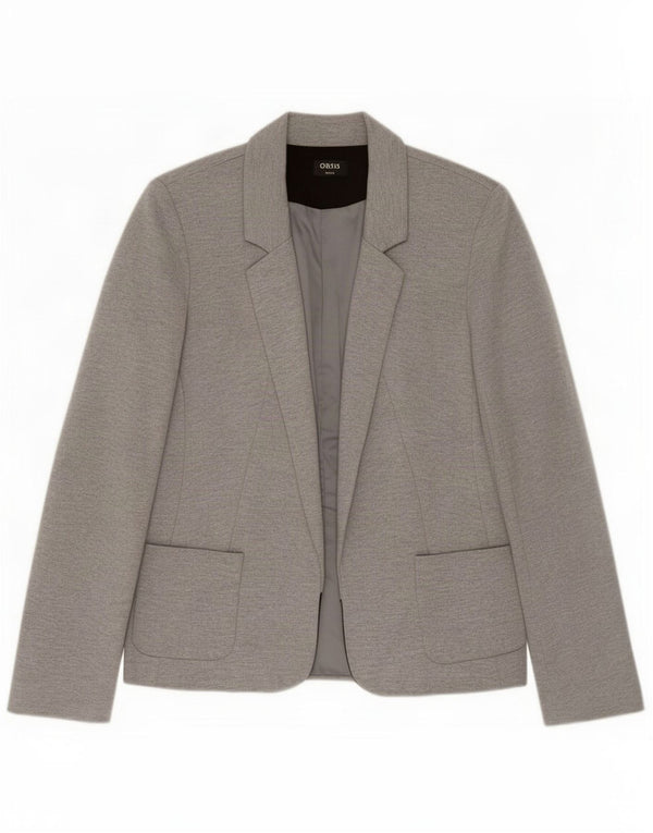 Oasis Womens Open Blazer Jacket UK 8 Small Grå Polyester