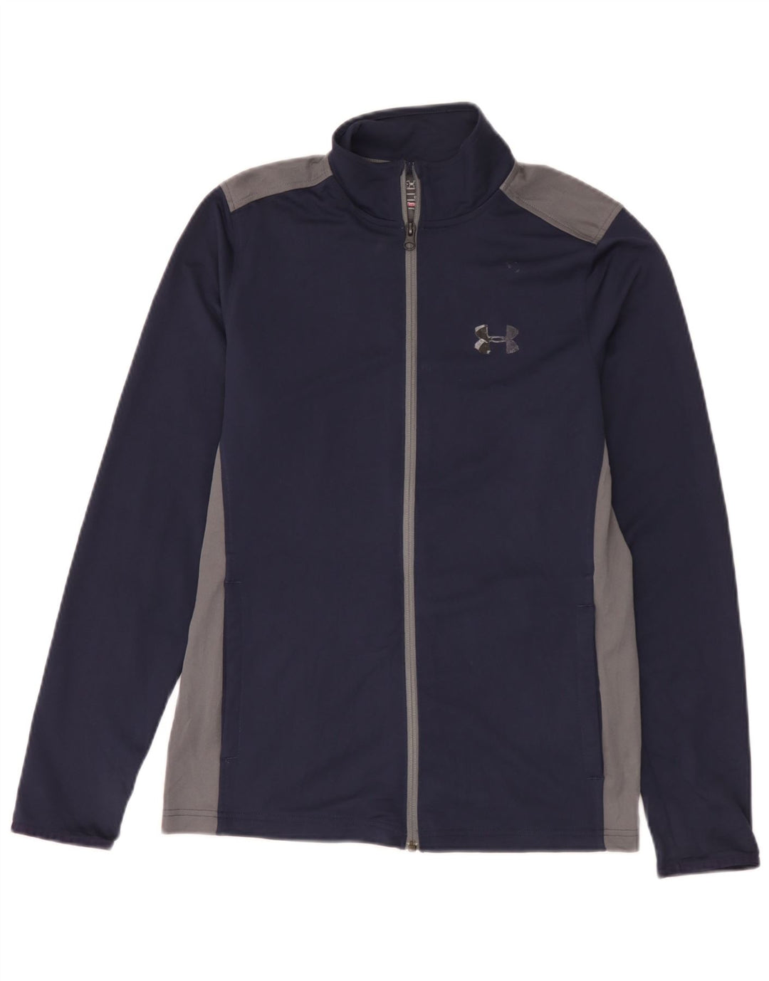 Under Armour Herre Heat Gear Træningsdragt Top jakke Small Navy Blue