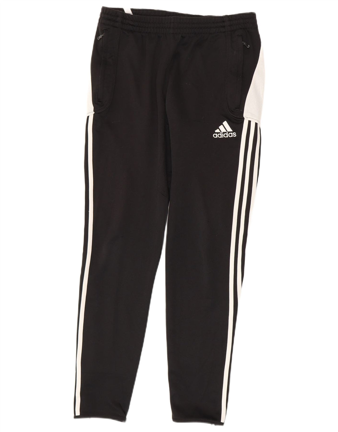 ADIDAS Herre Climalite træningsdragt Bukser Large Black Colourblock Polyester