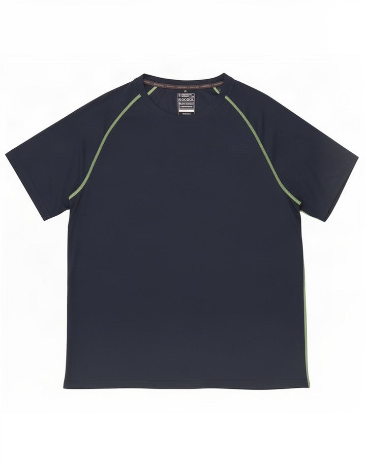 Mountain Warehouse Herre T-Shirt Top XL Navy Blue Polyester