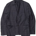 Hugo Boss Herre 2-knaps blazerjakke UK 50 Large Navy Blue Check