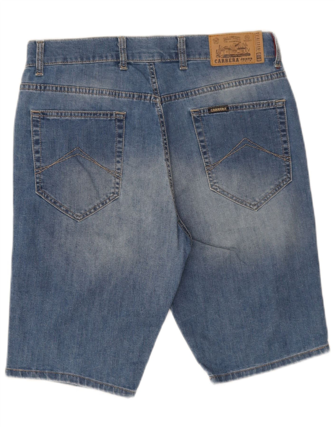 Carrera Herre 721 Denim Shorts W33 Medium Blue Bomuld