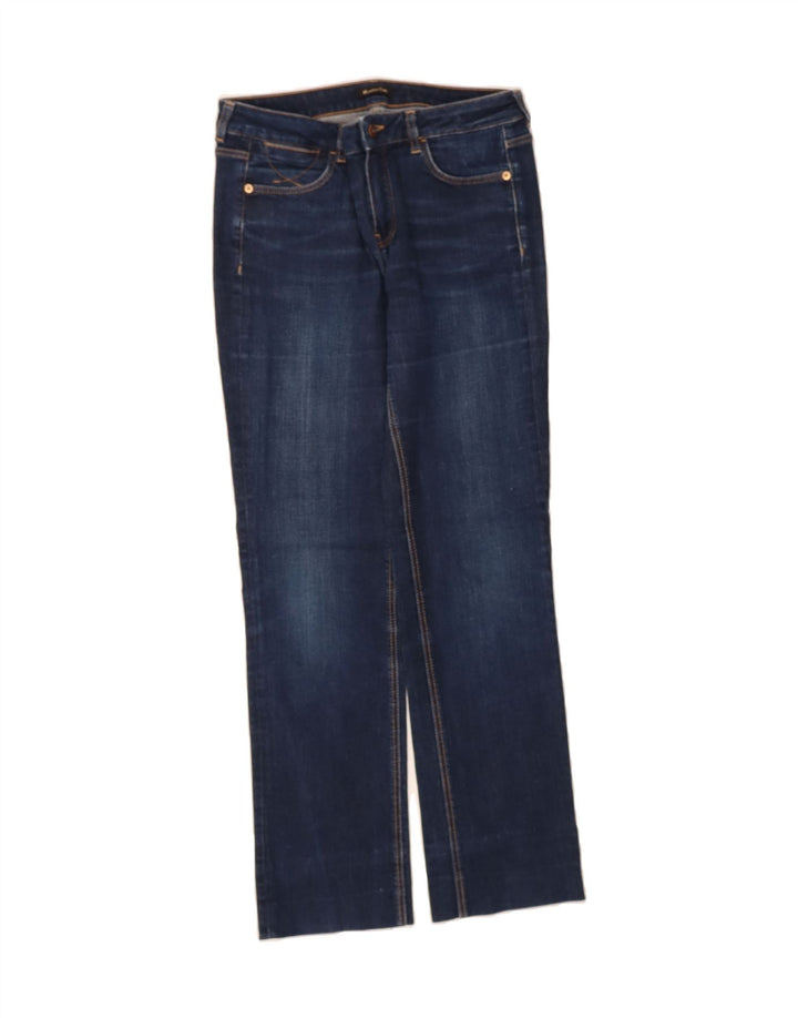MASSIMO DUTTI Womens Straight Jeans EU 40 Medium W30 L29 Navy Blue Vintage Massimo Dutti and Second-Hand Massimo Dutti from Messina Hembry 