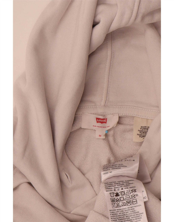 Levi's Grafisk hættetrøje til mænd mellem beige bomuld