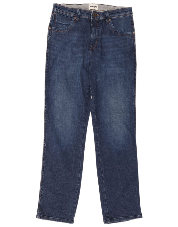 Wrangler Herre Texas Straight Jeans W32 L34 Blå