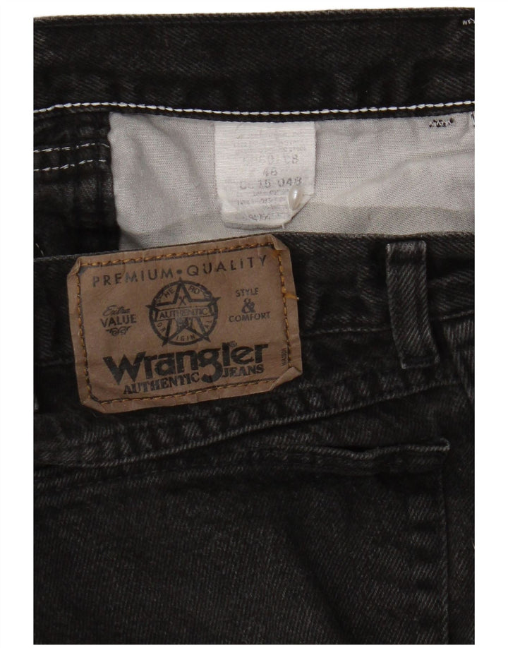 Wrangler Denim Shorts til mænd W46 3XL Sort