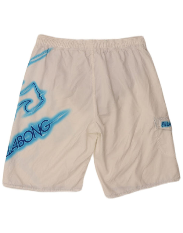 Billabong Herre grafiske svømmeshorts 2XL hvid polyester