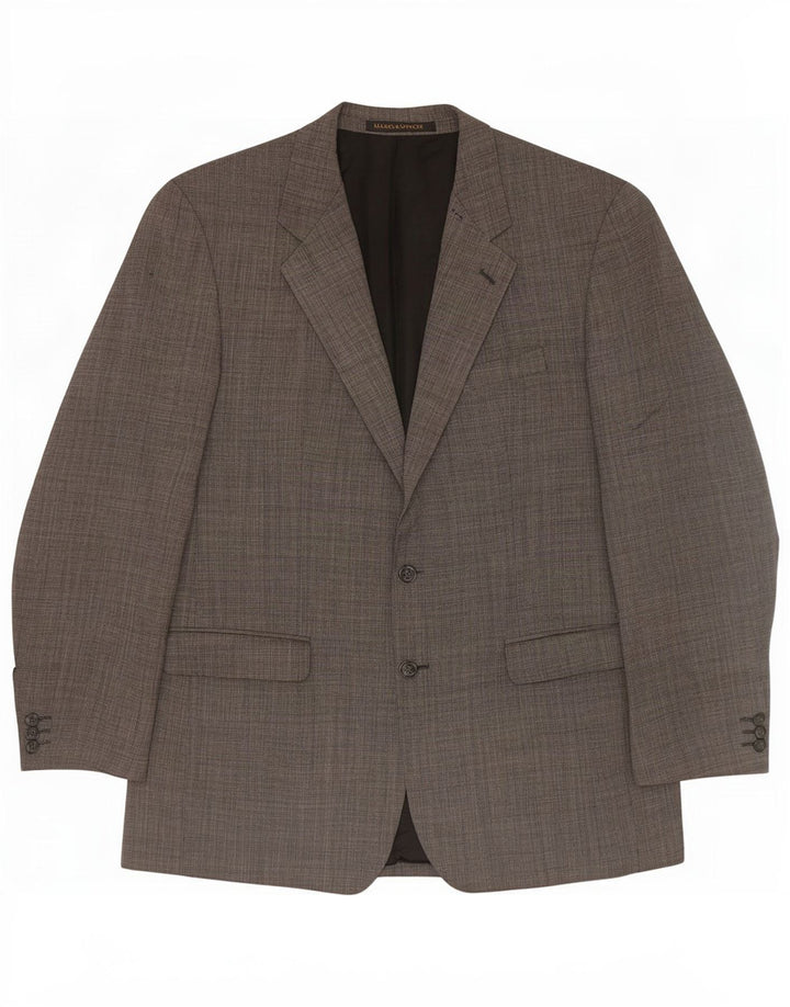 Marks & Spencer Herre St. Michael Blazerjakke med 2 knapper UK 42 Stor Grå