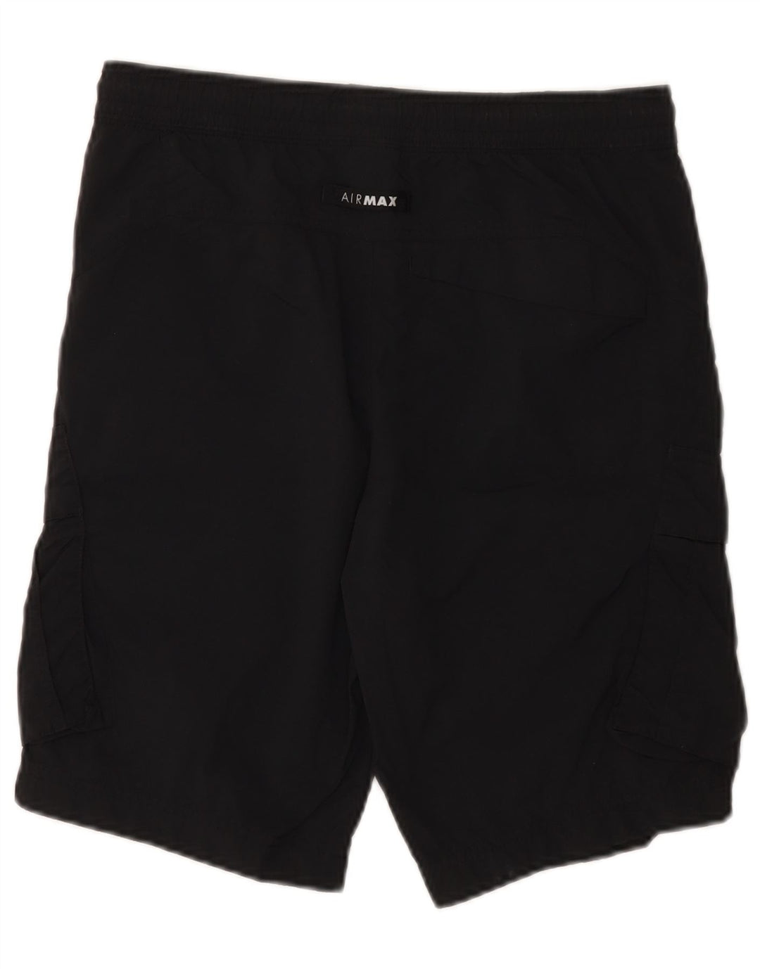 Nike Herre Cargo Shorts Small W29 Sort Nylon