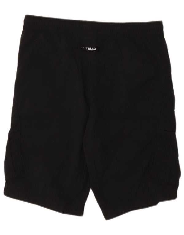 Nike Herre Cargo Shorts Small W29 Sort Nylon
