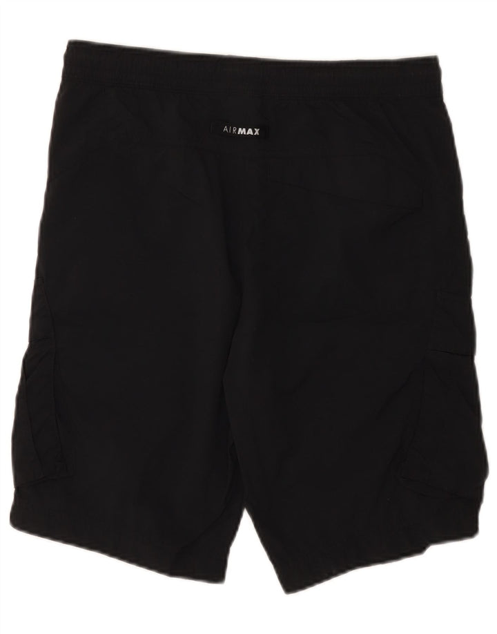 Nike Herre Cargo Shorts Small W29 Sort Nylon