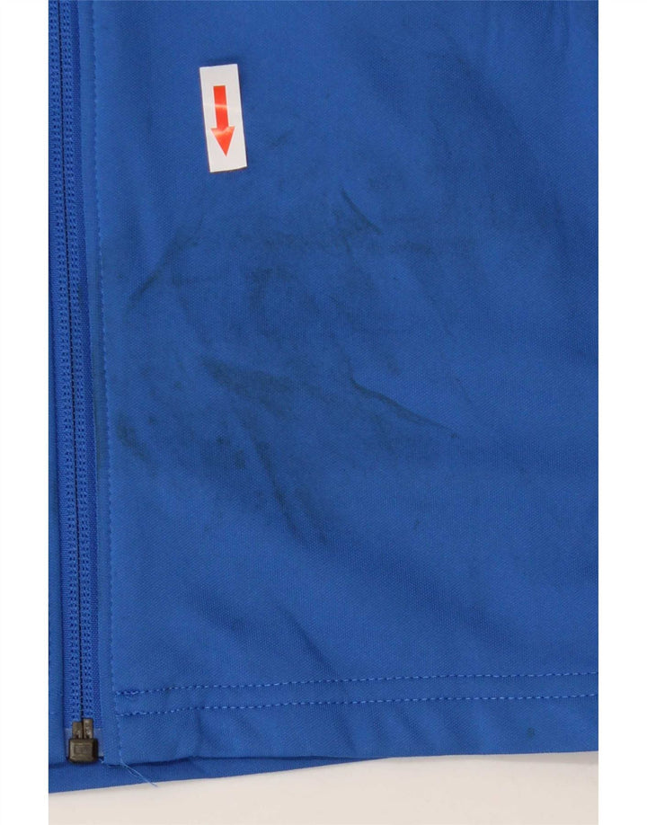 Nike Herre Dri Fit træningsdragt Topjakke Stor Blå Colourblock Polyester