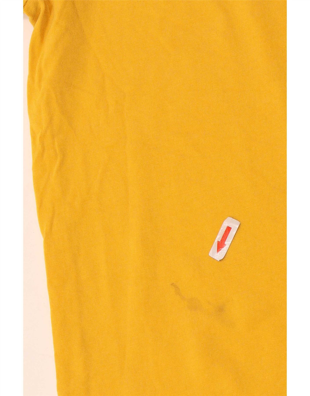Adidas Herre T-Shirt Top Medium Gul Bomuld
