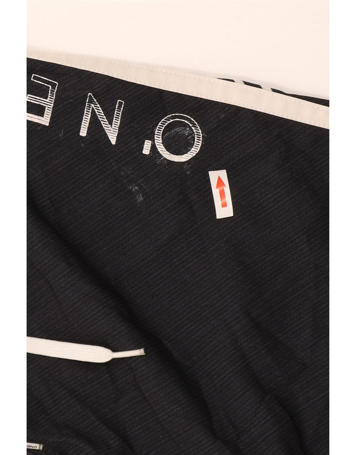 O'Neill Herre grafiske svømmeshorts Medium sort stribet polyester
