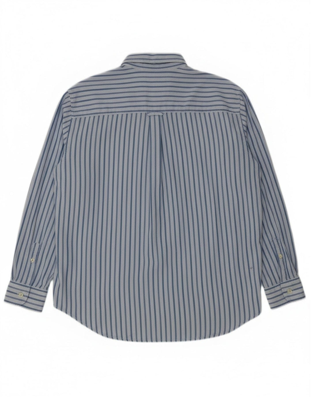 Carrera herreskjorte stor blå stribet bomuld