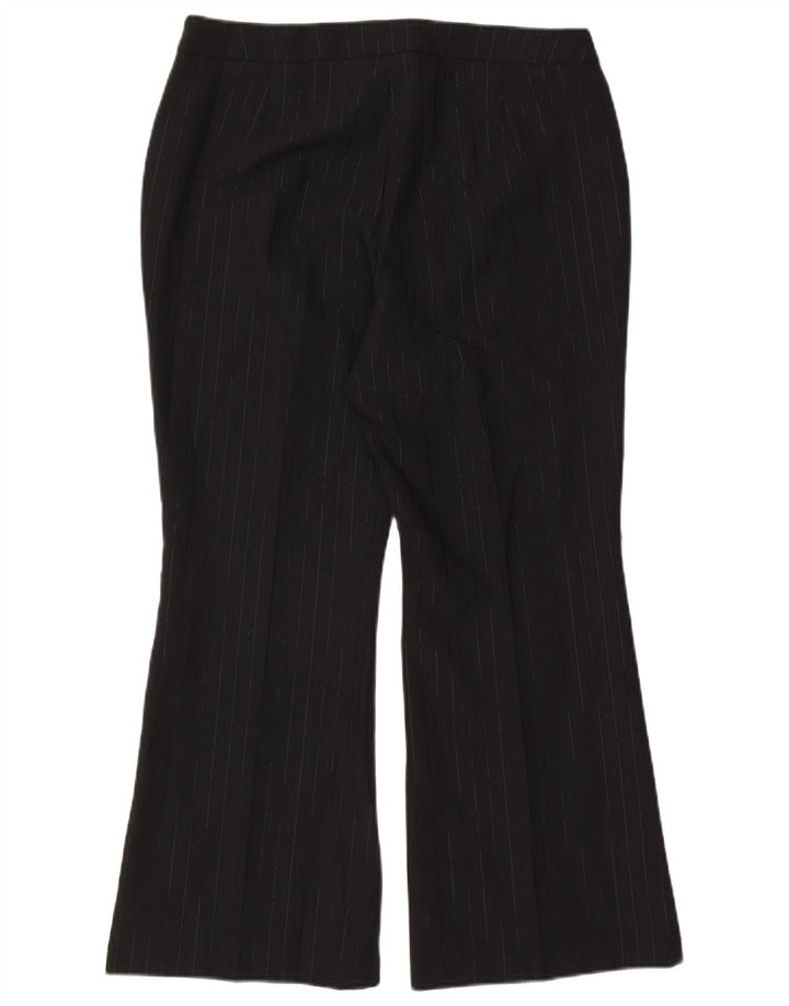 Marks & Spencer jakkesæt til kvinder UK 16 Large W34 L28 sort nålestribe