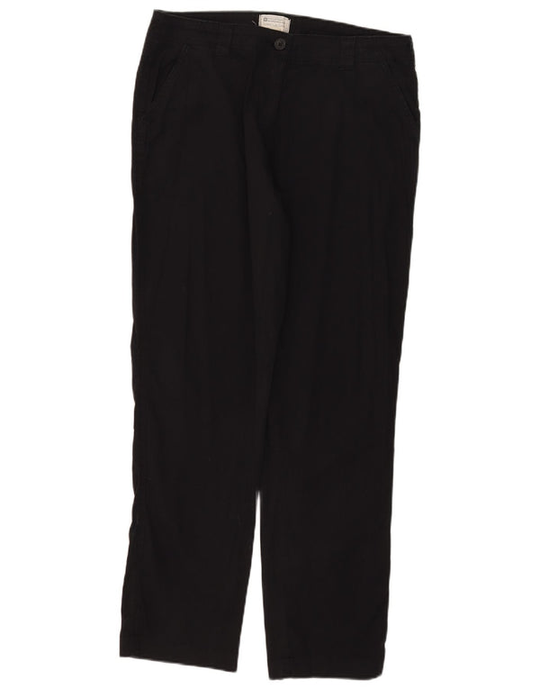 Mountain Warehouse Lige Chinobukser til kvinder UK 14 Large W32 L29 Sort