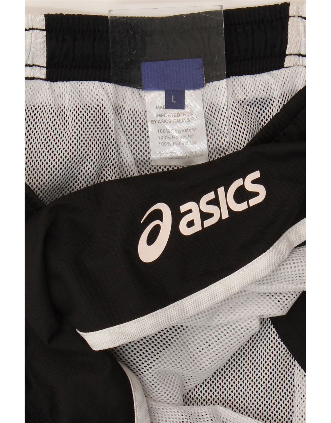 ASICS Svømmeshorts til kvinder UK 14 Large Black Colourblock Polyester