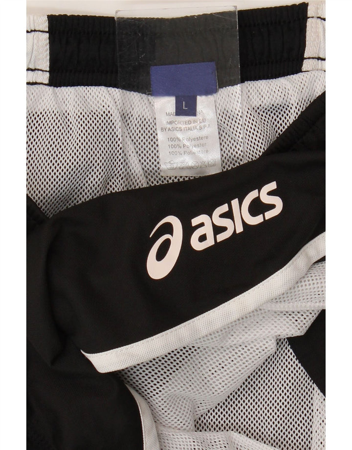 ASICS Svømmeshorts til kvinder UK 14 Large Black Colourblock Polyester