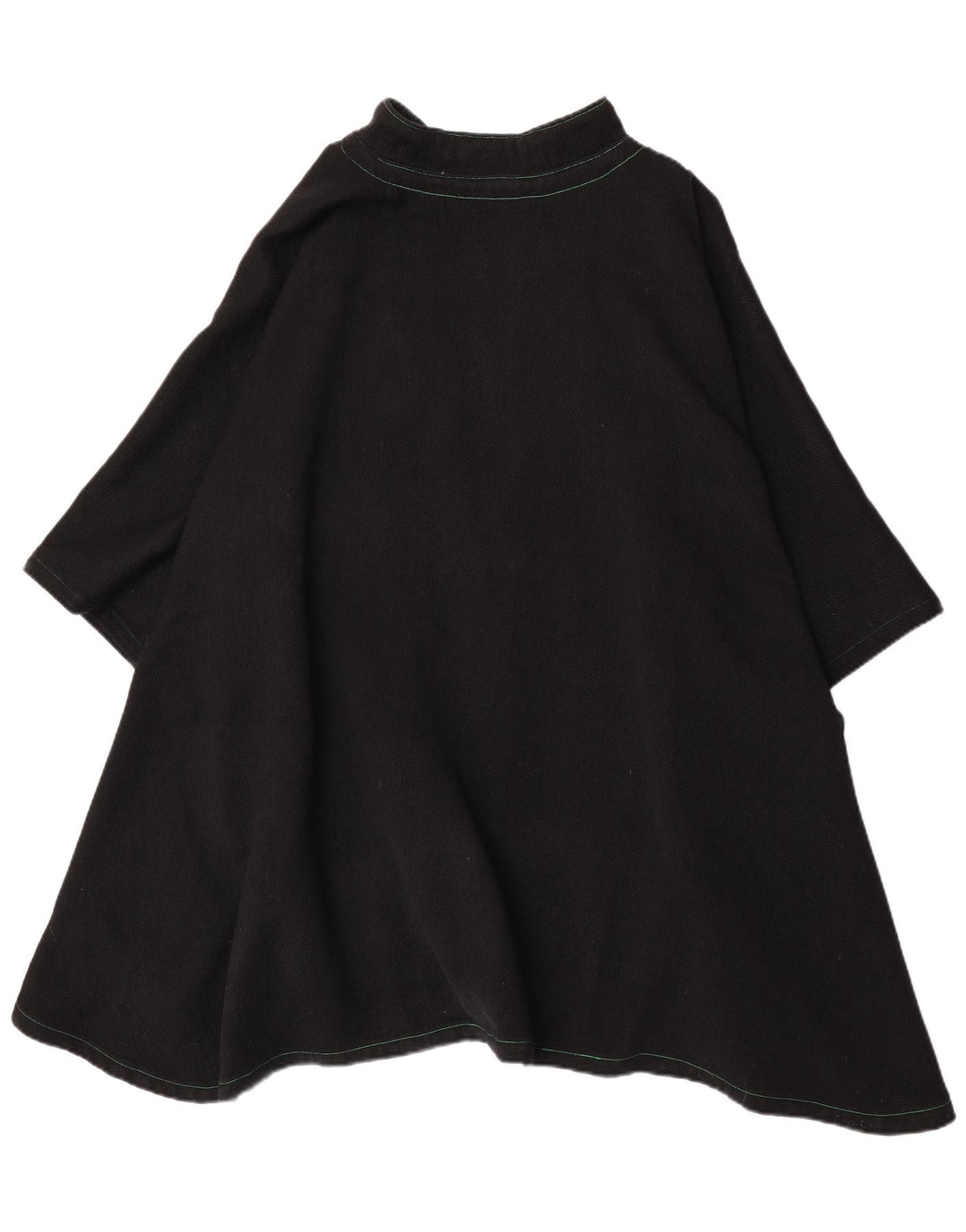 Vintage ponchokjole til kvinder One Size Sort