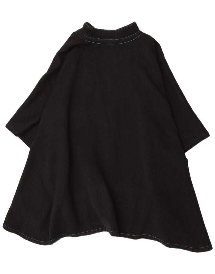 Vintage ponchokjole til kvinder One Size Sort