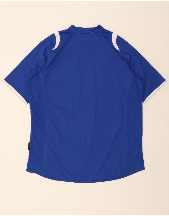 DIADORA Mens T-Shirt Top 2XL Blue Polyester Vintage Diadora and Second-Hand Diadora from Messina Hembry 