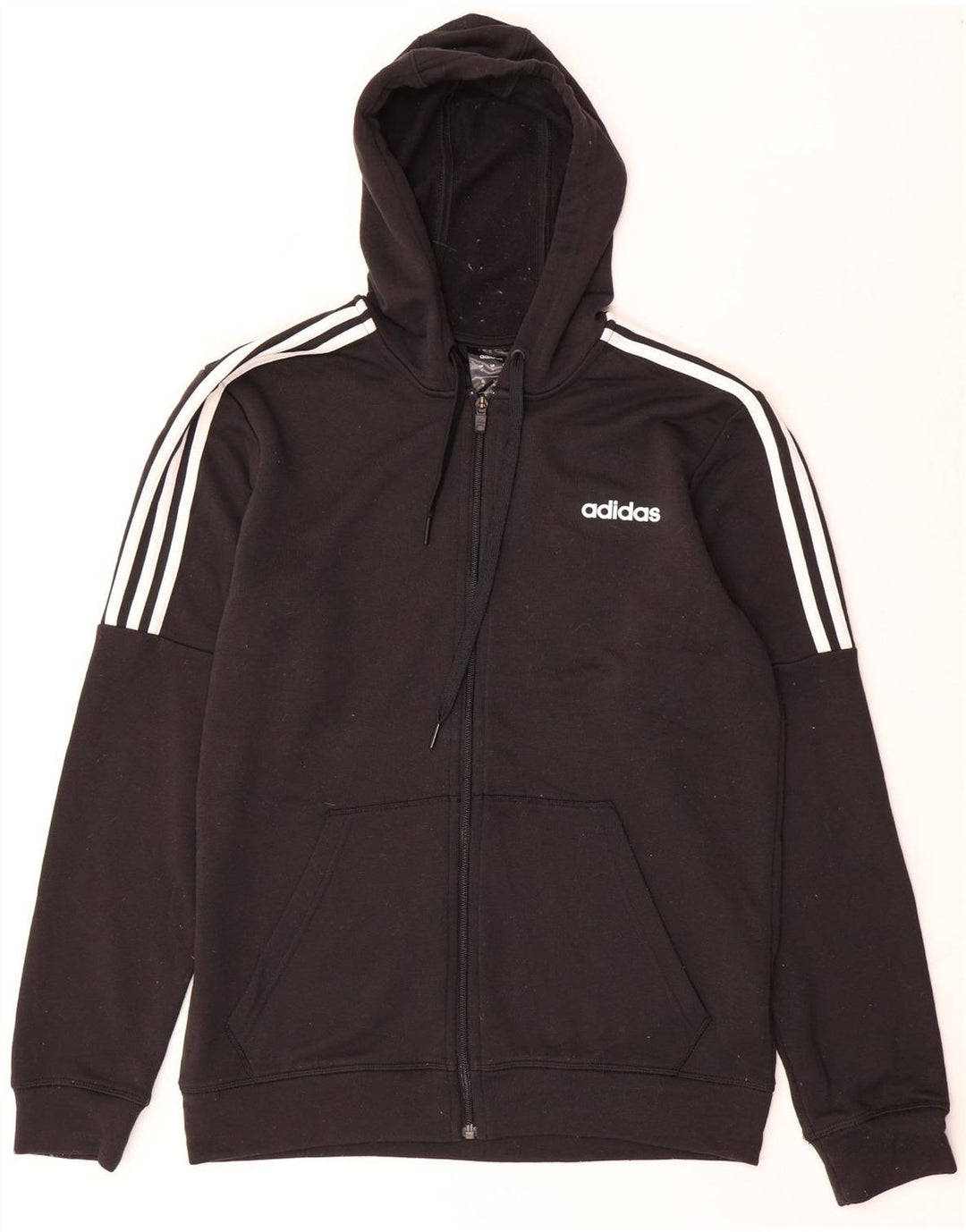 Adidas Herre Climalite Hættetrøje med lynlås mellem sort polyester
