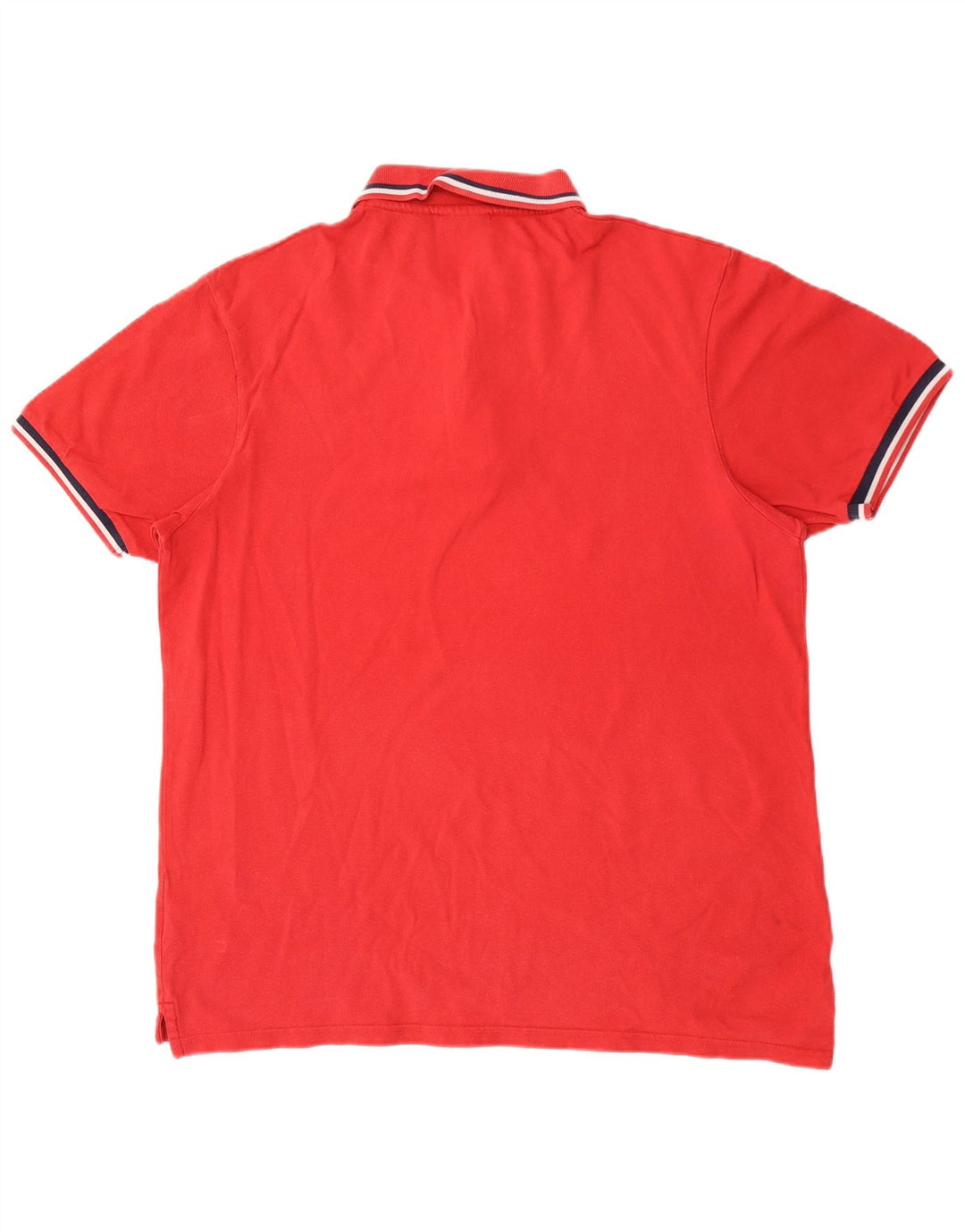 Fila herre poloskjorte 2XL rød bomuld