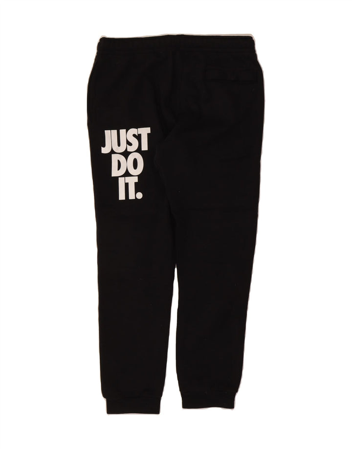 NIKE Mens Graphic Tracksuit Trousers Joggers Medium  Black Cotton Vintage Nike and Second-Hand Nike from Messina Hembry 