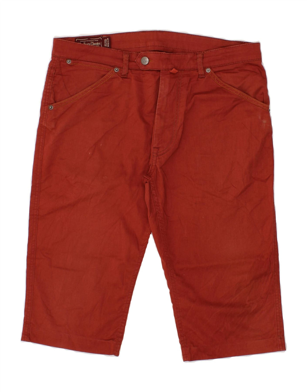 MARLBORO CLASSICS Mens Casual Shorts W32 Medium Red Cotton Vintage Marlboro Classics and Second-Hand Marlboro Classics from Messina Hembry 