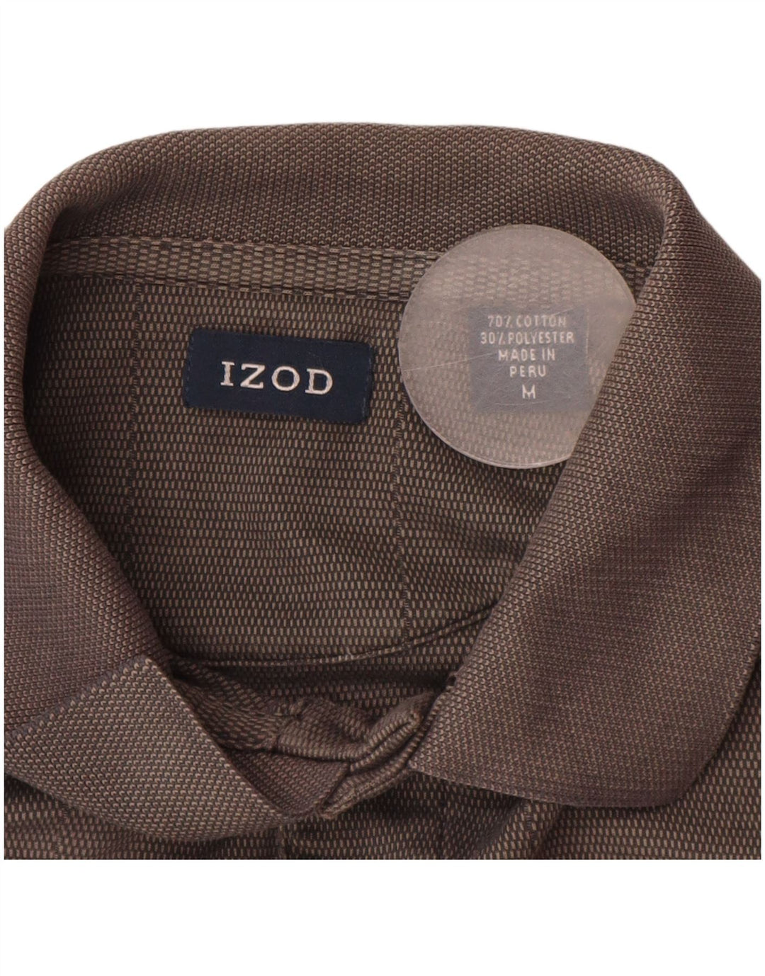 Izod herre poloshirt mellemgrå bomuld