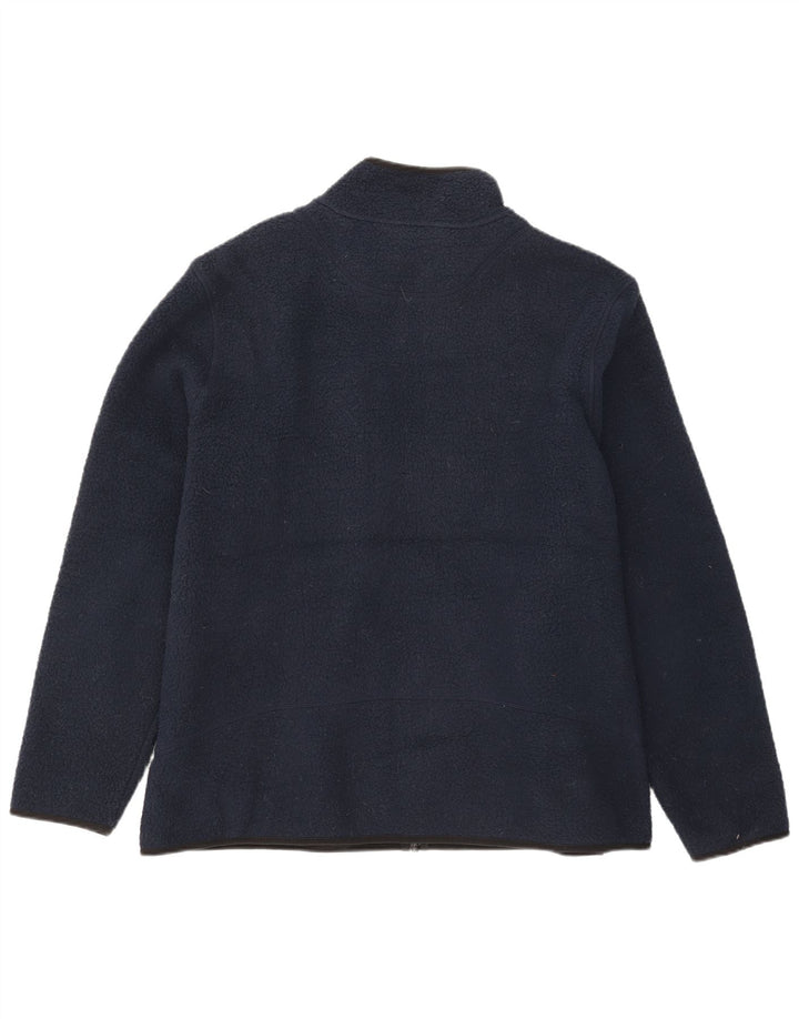 Marks & Spencer Fleecejakke til mænd UK 46 3XL Navy Blue Polyester