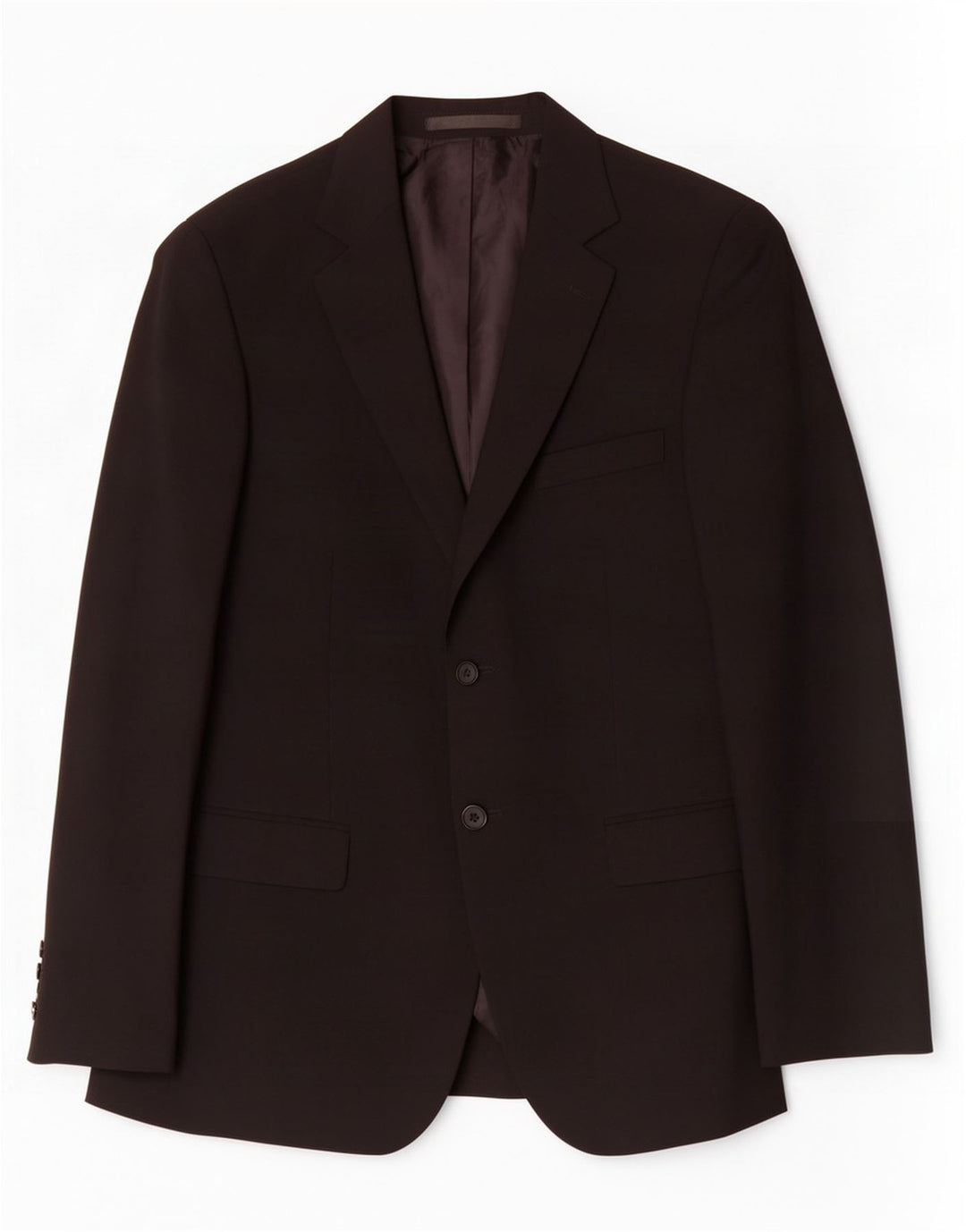 Marks & Spencer Herre 2-knaps blazerjakke UK 40 Medium Sort Polyester