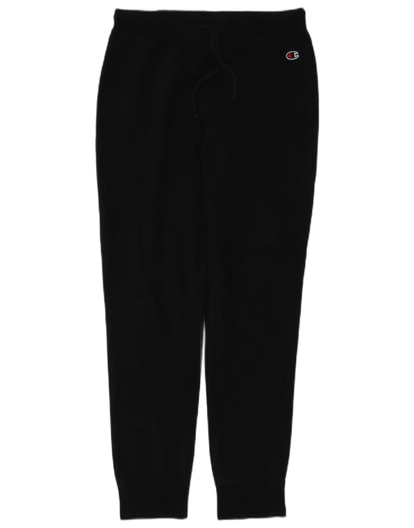Champion Womens træningsdragt Bukser Joggers UK 12 Medium Sort Bomuld