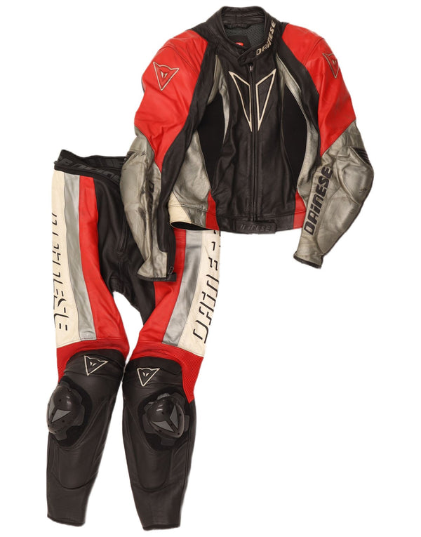 Dainese Herre grafisk 2-delt sæt størrelse 50 Small W34 L28 Black Biker